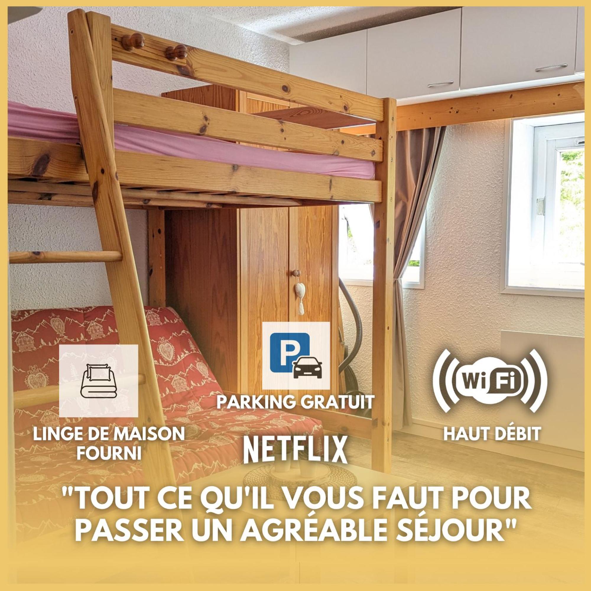 Studio Avec Linge De Maison Fourni Et Tout Equipe Aux Pieds Des Pistes فيلارد دي لانس المظهر الخارجي الصورة